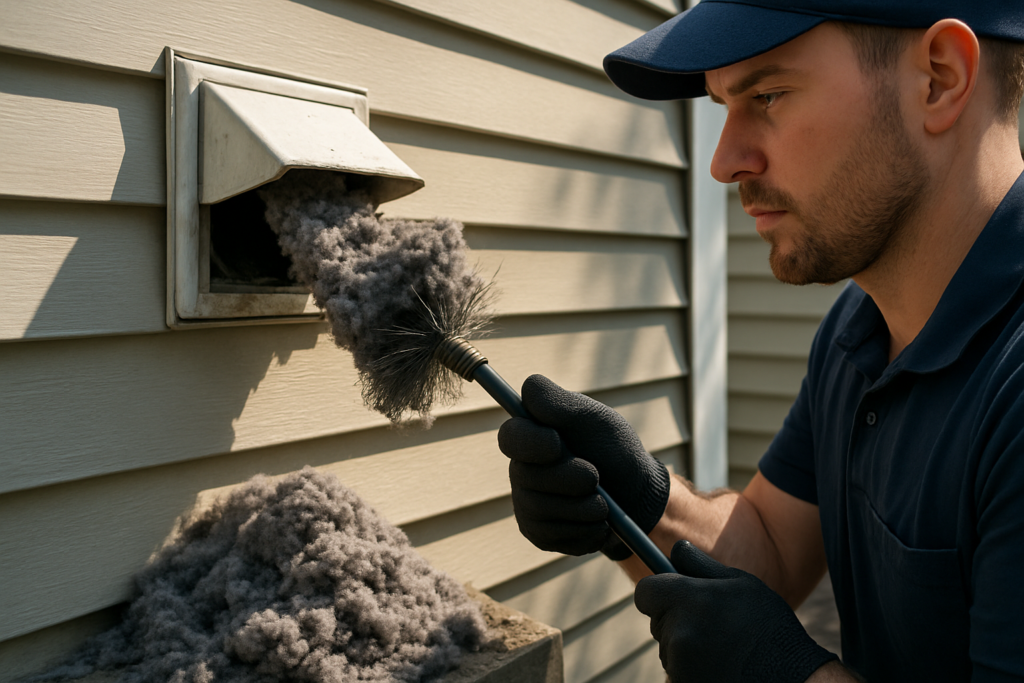 Fireplace & Dryer Vents — Roselle Chimney at work