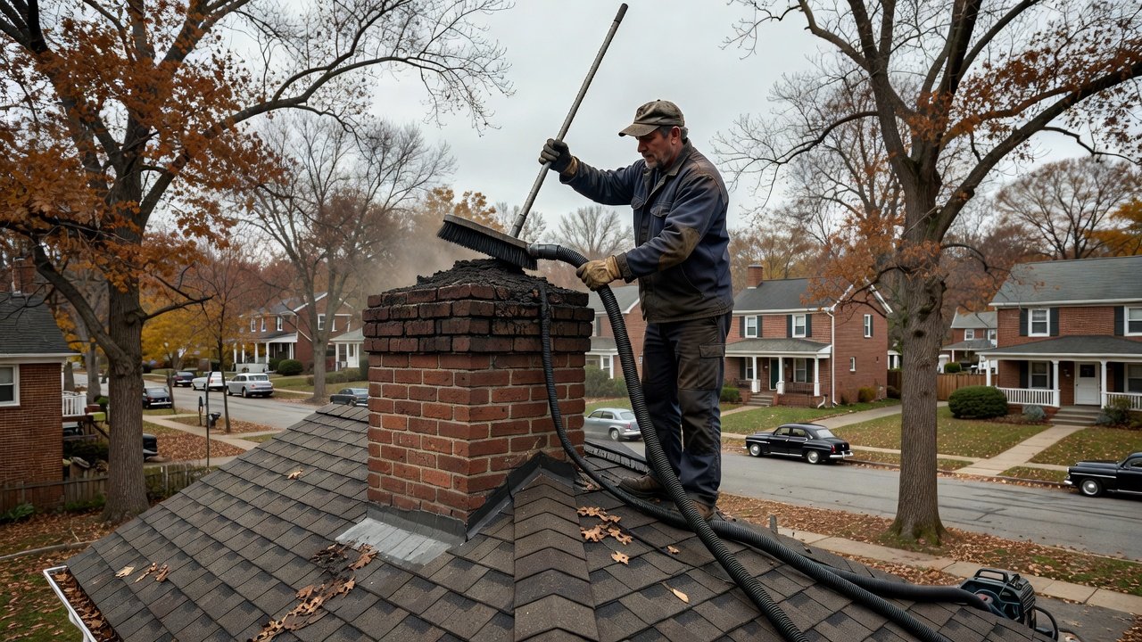 Chimney Flue Cleaning in Roselle, NJ